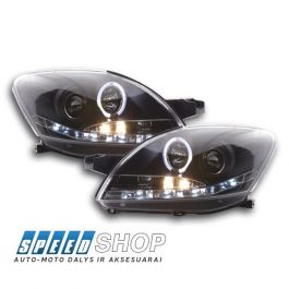 Toyota Yaris priekiniai žibintai